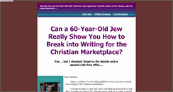 Desktop Screenshot of 4christianwritersonly.com